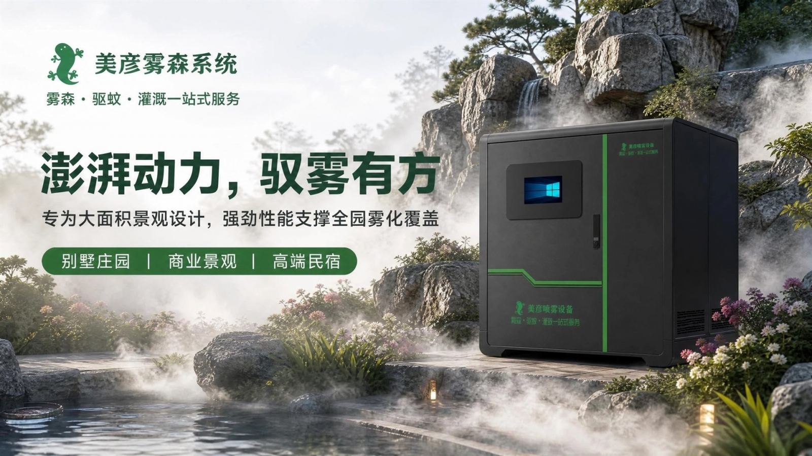 通化雾森景观冷雾机